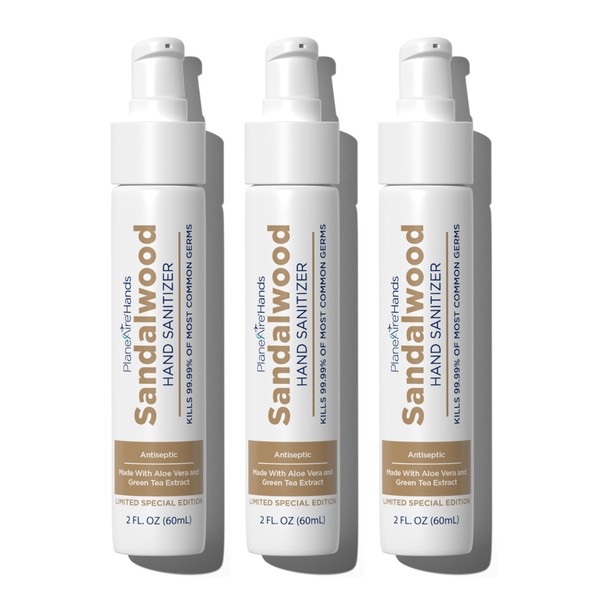 Sandalwood Lotion Hand Sanitizer | Travel Essential | TSA-Approved |