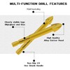 Mgtgbao Golden 10PC 6mm Masonry Drill Bits, Concrete Drill Bit