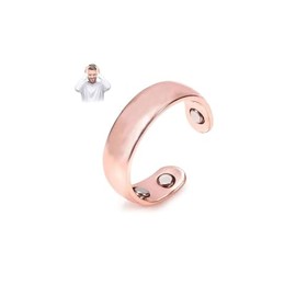 TACBSP Auvulis Migraine Rings for Women Men Anti Snoring Ring Lymphatic Therapy Ring Adjustable Fatigue Relief Rings Anti Snoring Rings Migraine Relief Jewelry (Rose Gold)