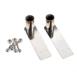 KEEDA Simulation Metal Exhaust Pipe Tail Throat for 1/10 Scale On Road Racing Drift Car Redcat HPI Tamiya HSP94123 Decoration Accessory (Style 1)