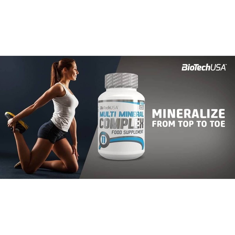BioTechUSA Multi Mineral Complex - 100 Tablets