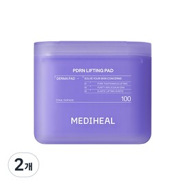 Mediheal PDRN Pore Elasticity Derma Pad 2nd Generation, 2 Packs, 100 Sheets / 메디힐 PDRN 피디알엔 모공 탄력 더마 패드 2세대, 2개, 100매입