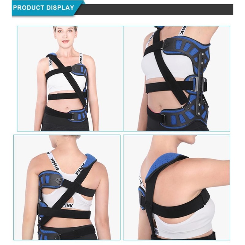 Adjustable Scoliosis Corrector Spinal Back Orthosis with Posture Correction -