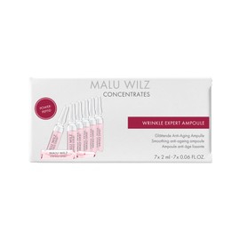 Malu Wilz Wrinkle Expert Ampoule Set 7 x 2 ml, Vegan - Ampoules Face Care Formula Against Wrinkles & Lines - Anti-Wrinkle Face Care for Smooth, Firm Skin