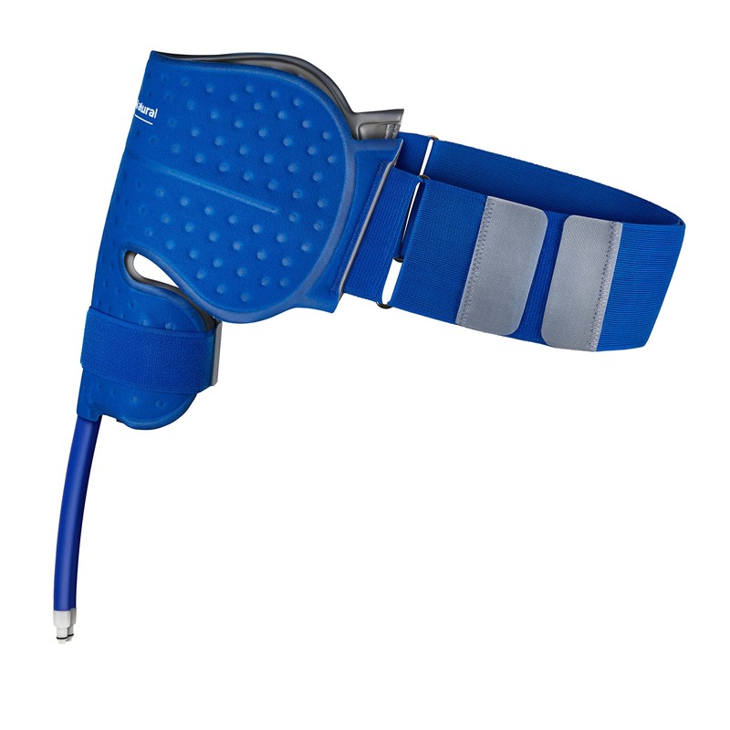 PhysioNatural - Contoured & Flexible Shoulder Pad with Elastic Straps
