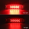 Partsam 2Pcs Rear UTV Tail Light Assembly, Compatible with Polaris