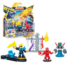 Hashi Top-in AKEDO S7 Ninja Fury Starter Pack W2 Legendary Akedo LEGENDS OF AKEDO NINJA FURY