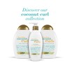OGX Quenching + Coconut Curls Curl-Defining Conditioner, Nourishing Curly Hair