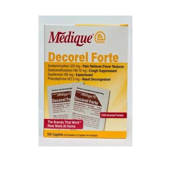 Medique CR Decoral Forte 100-Count (Pack of 2)