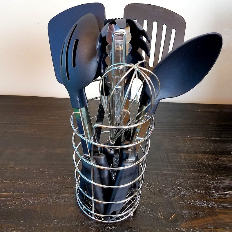 Gibson 128642.09 Chefs Better Basics Utensil Set with Round Shape
