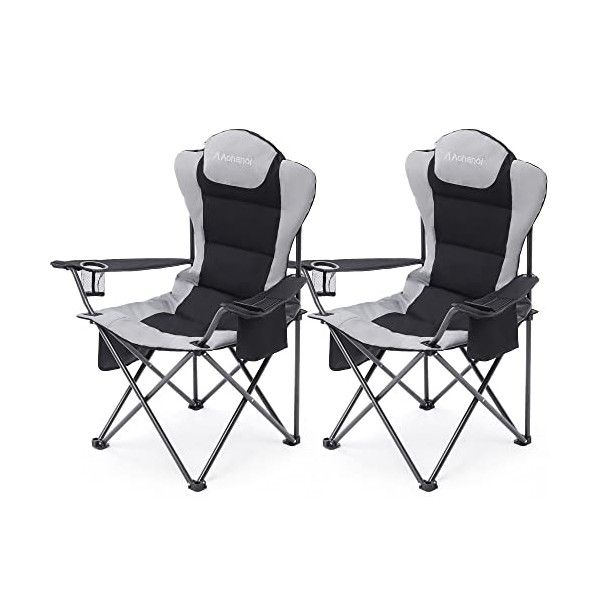 Aohanoi Camping Chair, Camping Chairs 2 Pack Camp Chairs for