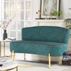ALISH Upholstered Loveseat Settee Small Sofa Couch Modern Accent Sofa