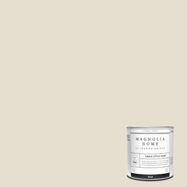 Magnolia Home by Joanna Gaines Chalk Style Interior Paint for Furniture and Cabinets, Ultra-Matte, CASTLE CREAM - 1 Quart
