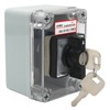 KEYMOO 20A Rotary Changeover Switch with Key Lock, 660V 3