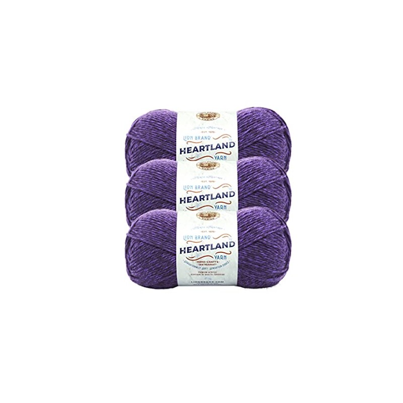 Part 2 | 3 Pack Heartland Solid Yarn (Hot Springs)