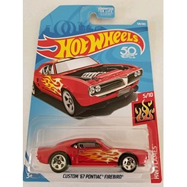 Hot Wheels 2018 HW Flames Custom '67 Pontiac Firebird 128/365, Red