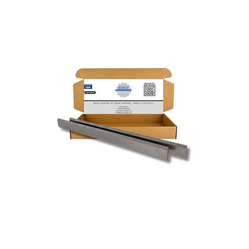 2 pieces planer blades 18% HSS 310 mm x 30