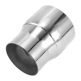 Motoforti 3.5" OD to 4.25" OD Mandrel Exhaust Pipe Adapter Concentric Reducer Car Exhaust Pipe Tubing Piping Adapter 5inch/127mm Length T304 Stainless Steel Silver Tone