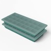 glacio Ice Cube Tray – Small Silicone Molds with Lids,