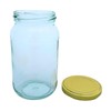 Bramley & Sage 63mm Gold Twist-Off Jam Jar Lids -