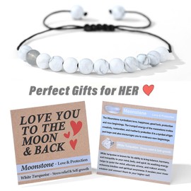 THEMEROL Valentines Day Gifts for Boyfriend Girlfriend Birthday Gifts His and Hers Matching Bracelets Pinky Promise Relationship 1 Year Anniversary Unique Christmas Gift Him Easter Stocking Stuffers