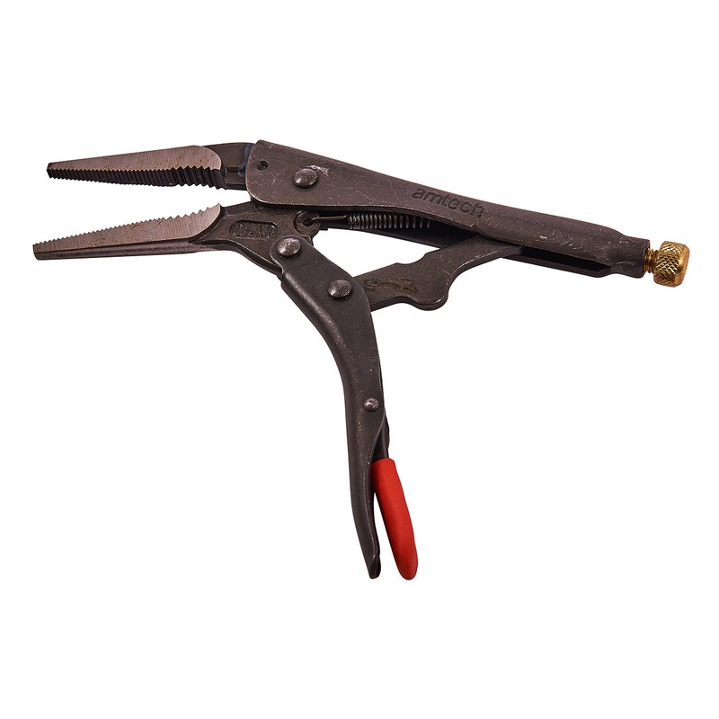 Amtech C1525 230mm (9") Long Nose Locking Pliers