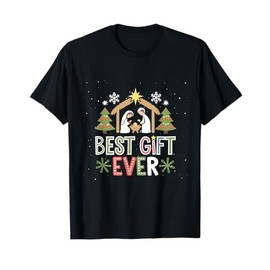Nativity Christmas Jesus Christian Gifts T-Shirt