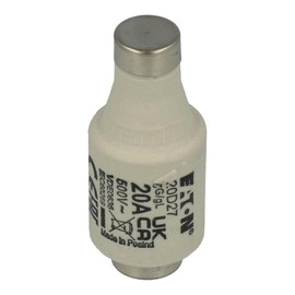 Cooper Bussmann 20A Bolted Tag Fuse, DII, 500V ac