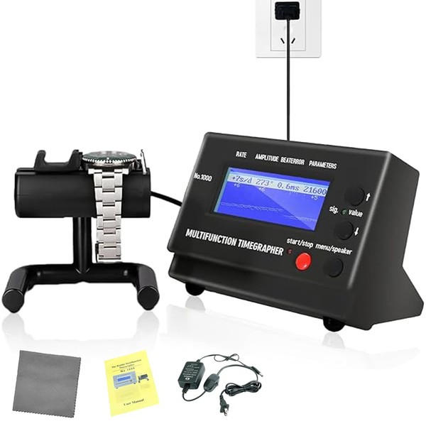 TICFROG Watch Timegrapher No.1000 Weishi, Multifunctional Watch Tester, Watch Timing