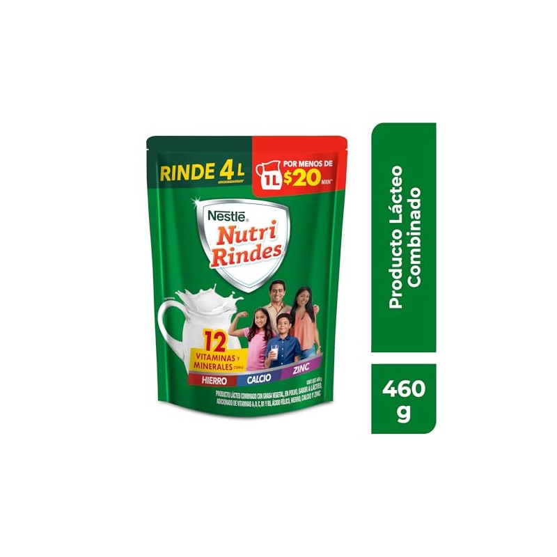 Lácteo en Polvo Nestlé NutriRindes 460g