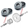HD Switch 2 Sets - Front Wheel Rebuild Bearings for