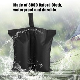 Gazebo Sandbags, 4 Pieces Sandbags Weight Bags, Leg Weights for Gazebo, Gazebo Sandbag for Pop Up Gazebo, Folding Gazebo, Fillable, Reusable