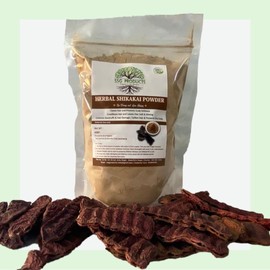 SSG PRODUCTS Pure Shikakai Powder 400 Grams (Ingredient - Shikakai only) | Hair Wash| For Skin| Conditioner| Acacia Concinna |Anti Dandruff | Organic & Pure Homemade Shikakai Powder