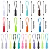 UTMACH Pack of 120 Zip Extension Zip Pulls Zip Replacement
