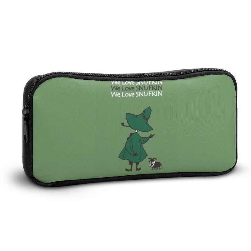 Moomin Snafkin Pencil Case, Large Capacity, Pencil Case, Multifunctional, Stylish,