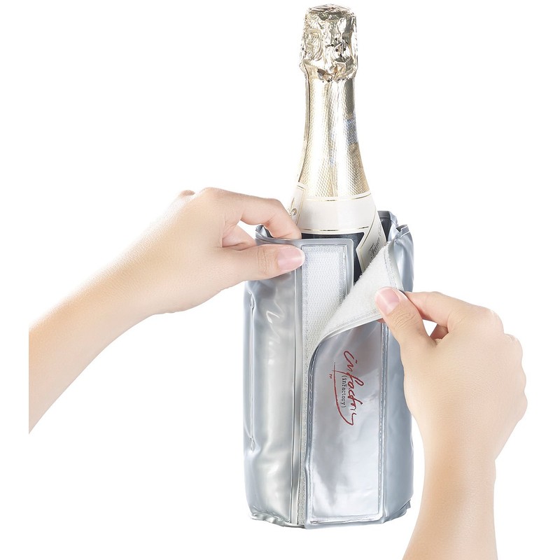 infactory Cooling Cuff: Set of 2 Bottle Coolers for Diameter