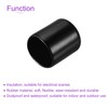 DMiotech 10pcs 21mm ID Black Screw Protection Rubber End Caps