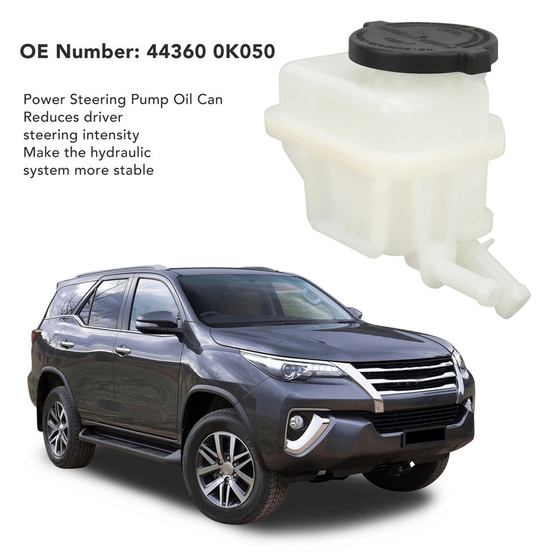 Power Steering Pump Oil Can 44360 0K050 White Replacement for
