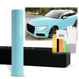 60"x120" (5FTx10FT) PPF Paint Protection Film Gloss Teal Self Healing Auto Bra Vinyl Wrap Invisible Scratches Shield Sheet DIY with Tool Kit