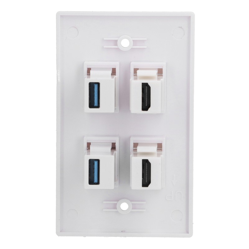 2 HD Multimedia Interface 2 USB3.0 Ports Panel Weld Free