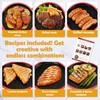 9.5Inch Microwave Sandwich Maker, Microwave Grilled Cheese Maker, Microwave Pizza