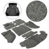 HECASA Carpet Rug Mat Kit w/Console Compatible with 1997-2006 Jeep