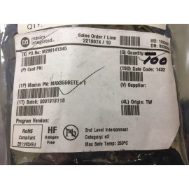 Maxim Integrated MAX8556ETE+ MAXIM MAX8556ETE IC REG LINEAR POS ADJ 4A 16TQFN ROHS 2 PIECES