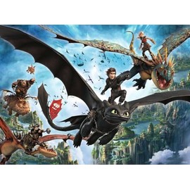 Ravensburger How to Train your Dragon XXL 150 piece Jigsaw Puzzle for Adults and Kids Age 7 Years Up