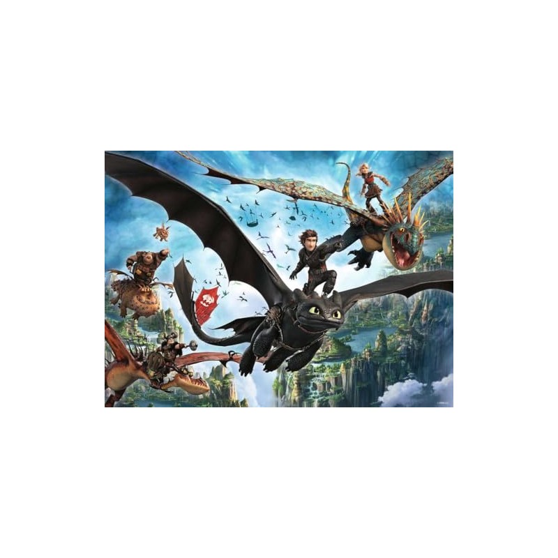 Ravensburger How to Train your Dragon XXL 150 piece Jigsaw