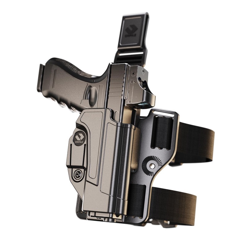 Orpaz C-Series CZ P10C & P10F Right-Hand OWB Holster, Level