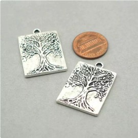 Fashion Jewelry Large TREE OF LIFE PAGAN SPIRITUAL AWARENESS pendant German Silver 20" Necklace