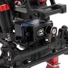 MEUS Racing Coreless High Torque 12.5KG Ascent-18 Servo with Mount and Servo Horn for Redcat Ascent-18 1/18 RC Crawler Upgrades (12.5KG)