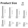 450 Piece M4 Screws Set, Countersunk Screws Nuts Set, Stainless