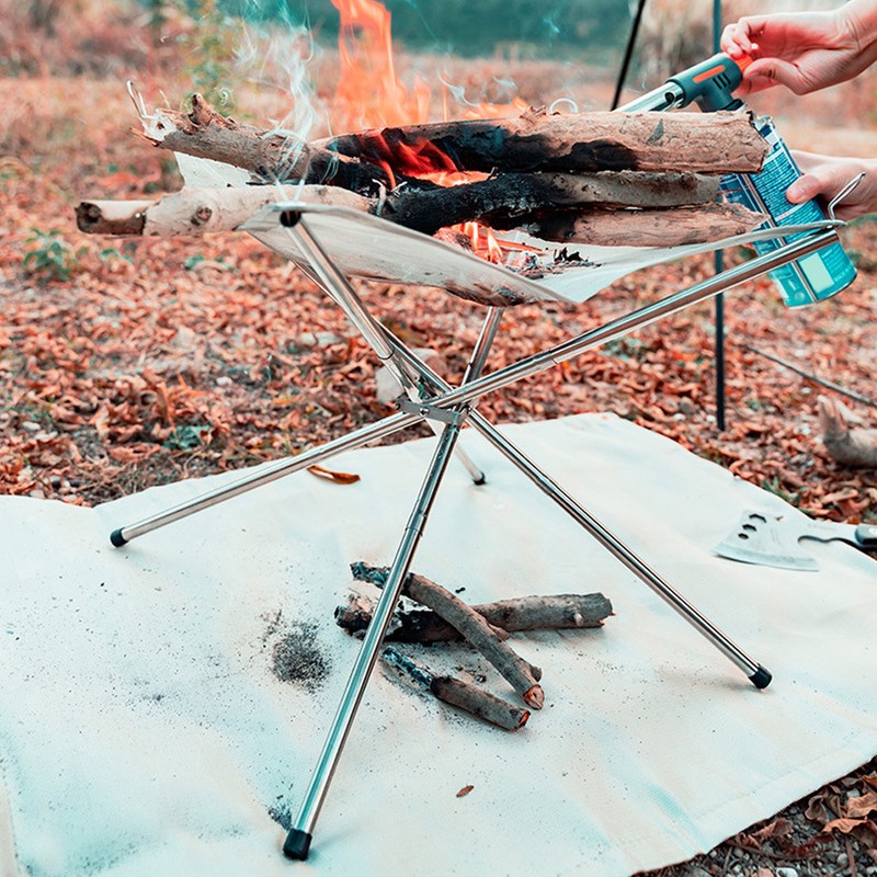 Fireproof Camping Mat Heat Insulation Anti Scald 500 ℃ Use